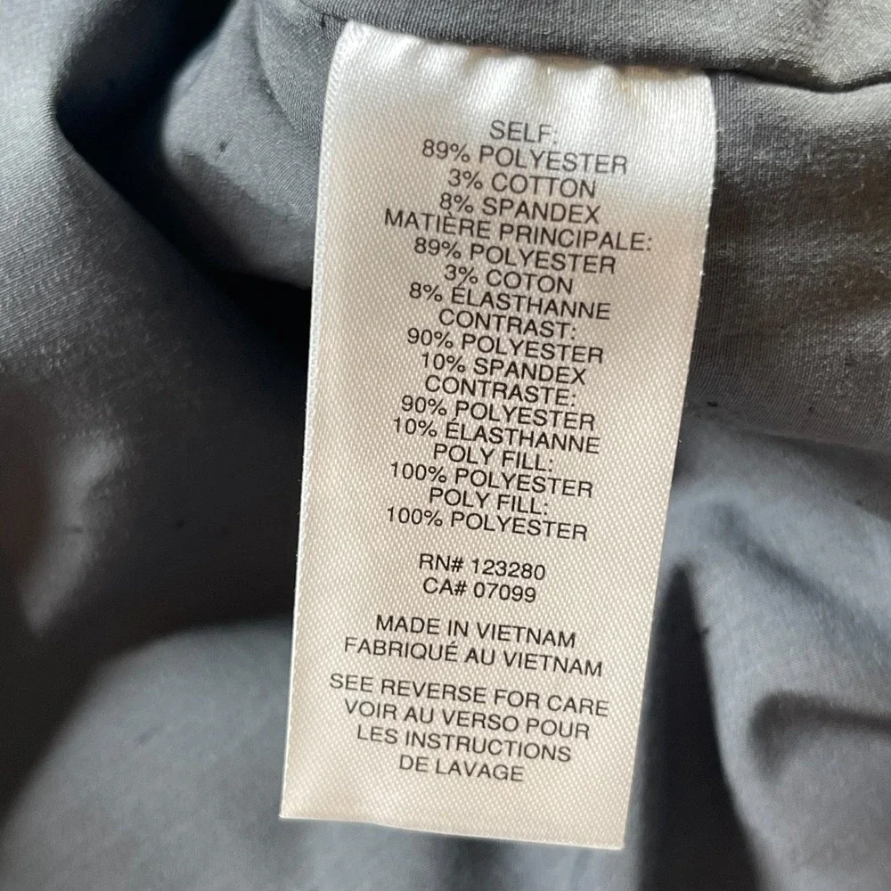 Travis Mathew Hooded Jacket Men 2XL Gray Stretch Drawstring Long Sleeve Full Zip